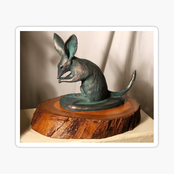 Item preview, Bilby - sculpture by Avril Thomas - South Australian Artist designed and sold by AvrilThomasart.