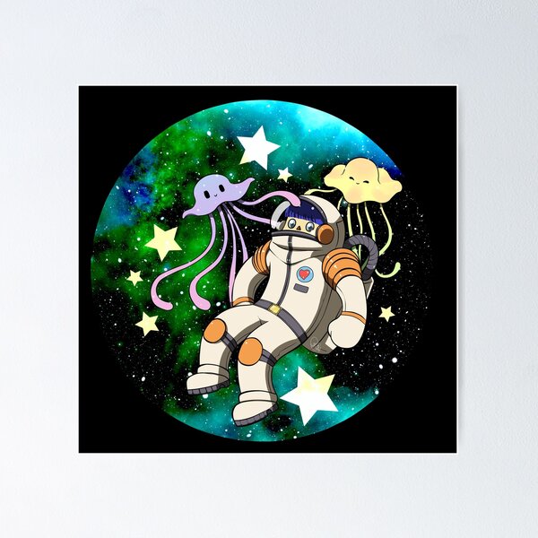 Item preview, Astronaut Kawaii. designed and sold by Cris-ElfaOscura.