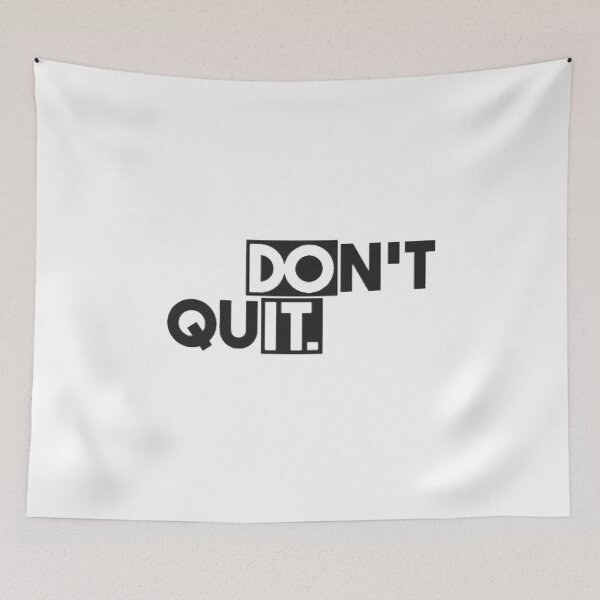 Item preview, Baseball - Don’t Quit / Do It designed and sold by VintageTeesNow.