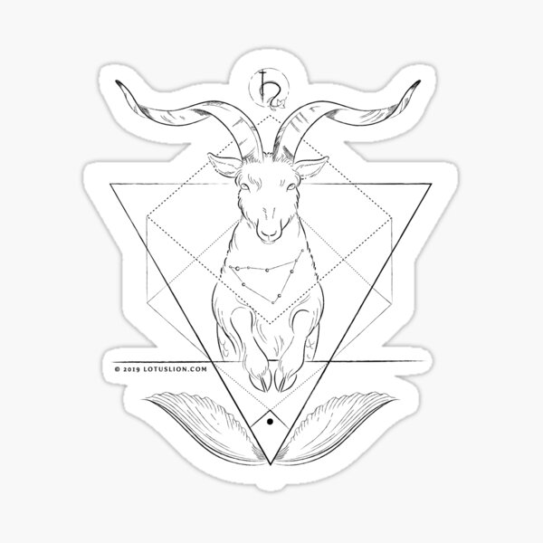 Capricorn Sticker