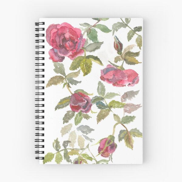 Item preview, Wild roses or Rosa eglanteria designed and sold by farawayart.
