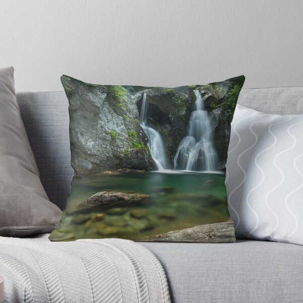 Bash Bish Falls Throw Pillow
