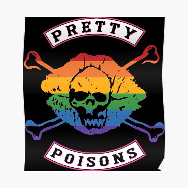 Pretty Poisons Pride Logo Poster By Capncharlie Redbubble