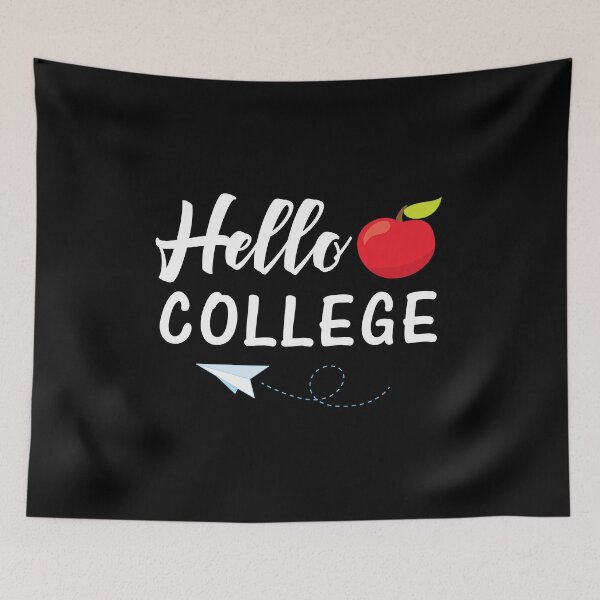 Item preview, Hello College Cute Back To School Designs designed and sold by SpiritWestDesig.