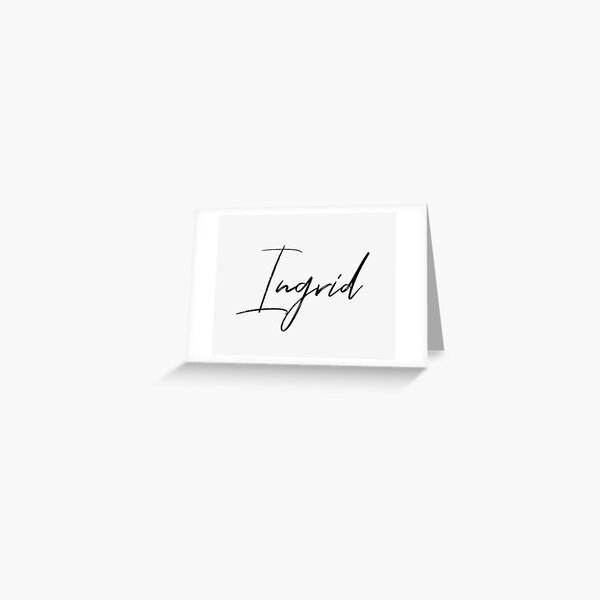 Item - Ingrid Card