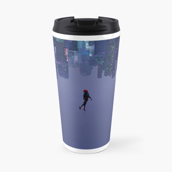 Miles Morales cayendo ancho Taza de viaje