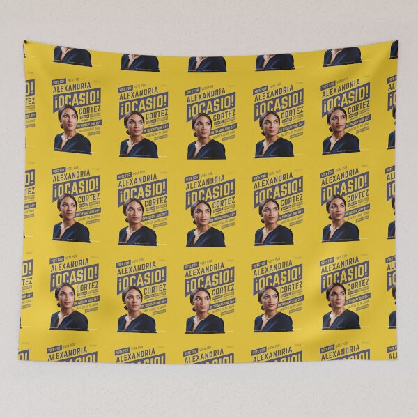 Item preview, Alexandria Ocasio-Cortez designed and sold by Huncho Joel.