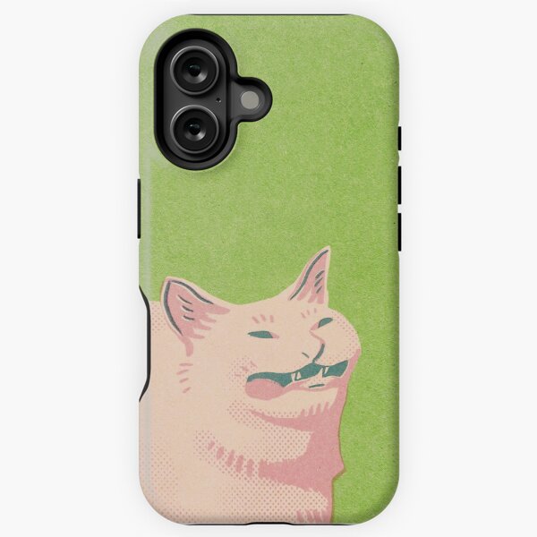Vista previa del artículo con la obra «Gato estornudo», diseñado y vendido por karmabees.