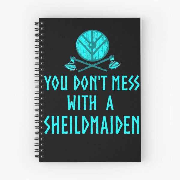 Item preview, you don't mess with a shieldmaiden designed and sold by FandomizedRose.