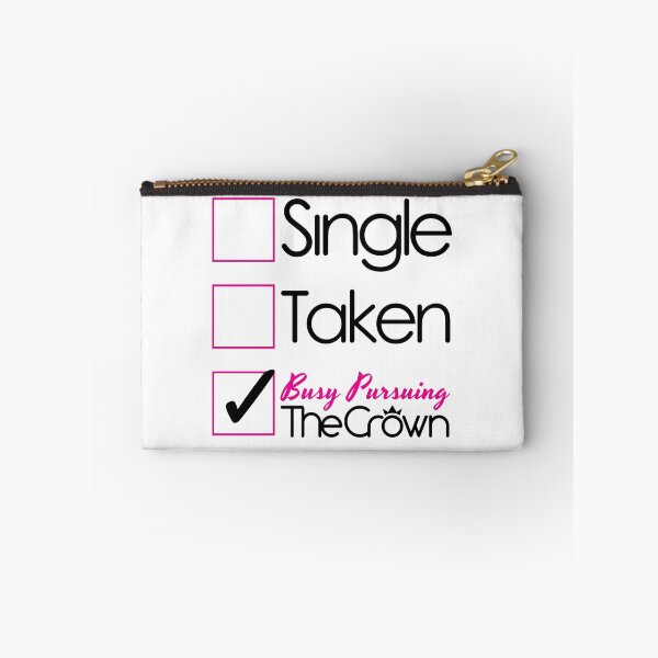 Item preview, Single Taken Busy Pursuing The Crown  designed and sold by SilentEcho.