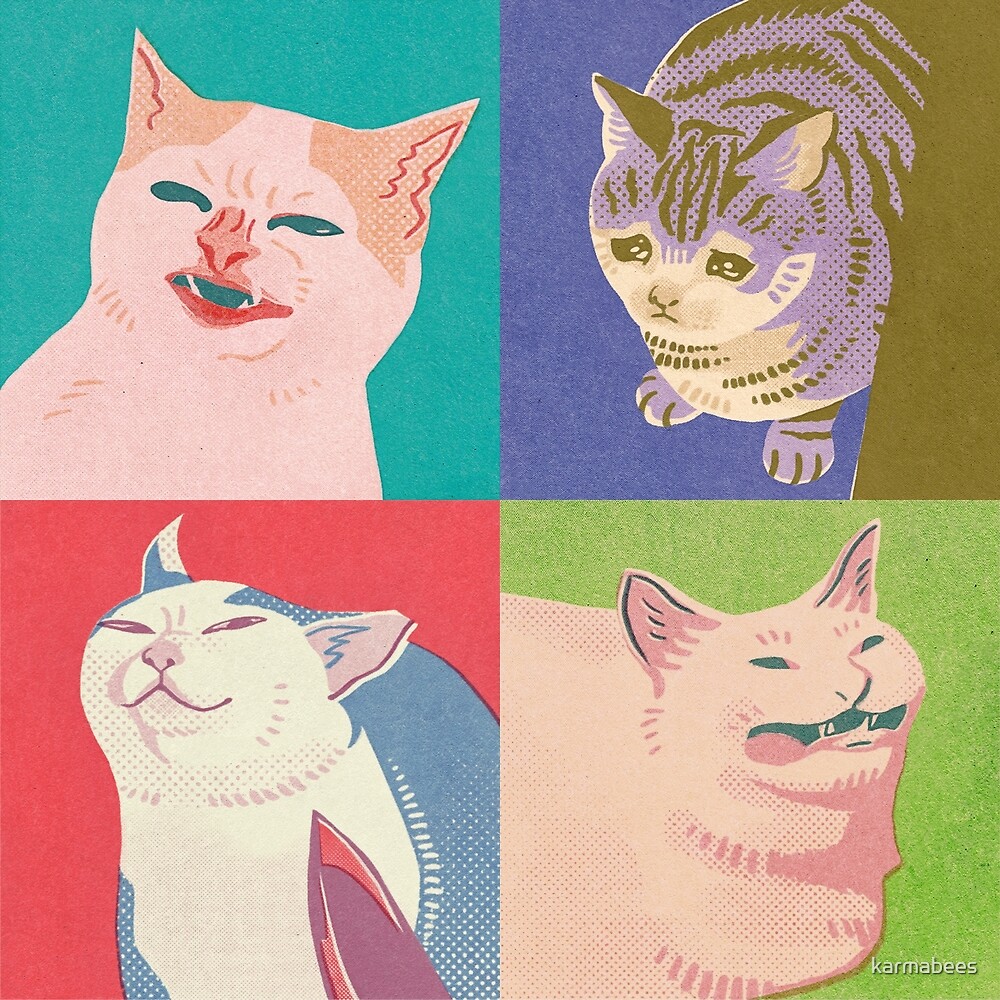 Four Meme Cats of the Apocalypse iPhone 11 case Four Meme Cats of the Apocalypse iPhone 11 case