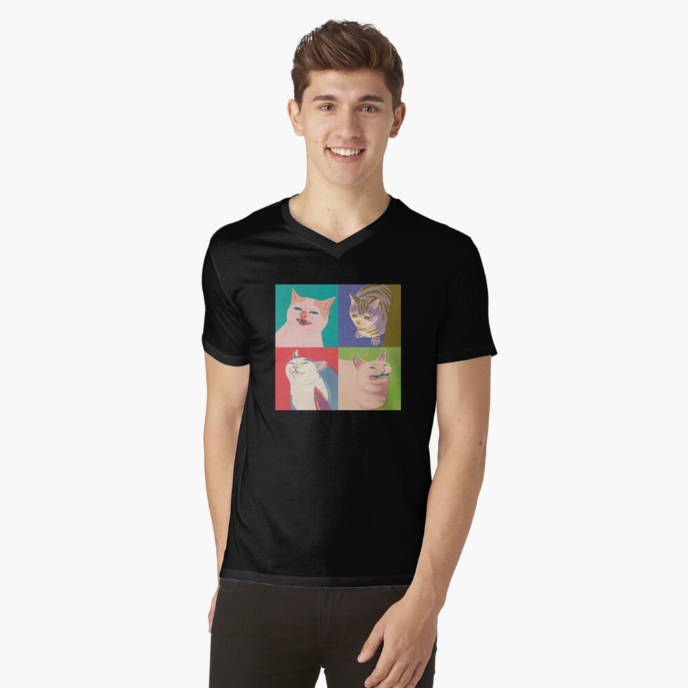 Item preview, V-Neck T-Shirt designed and sold by karmabees.