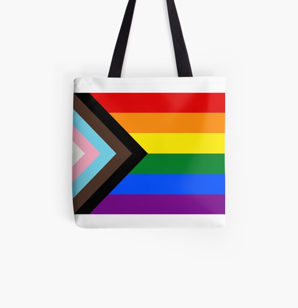 Progress Pride Flag All Over Print Tote Bag