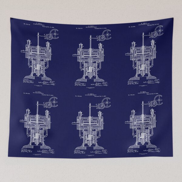 Item preview, Tesla Earthquake Machine Patent Print 1894 designed and sold by MadebyDesign.