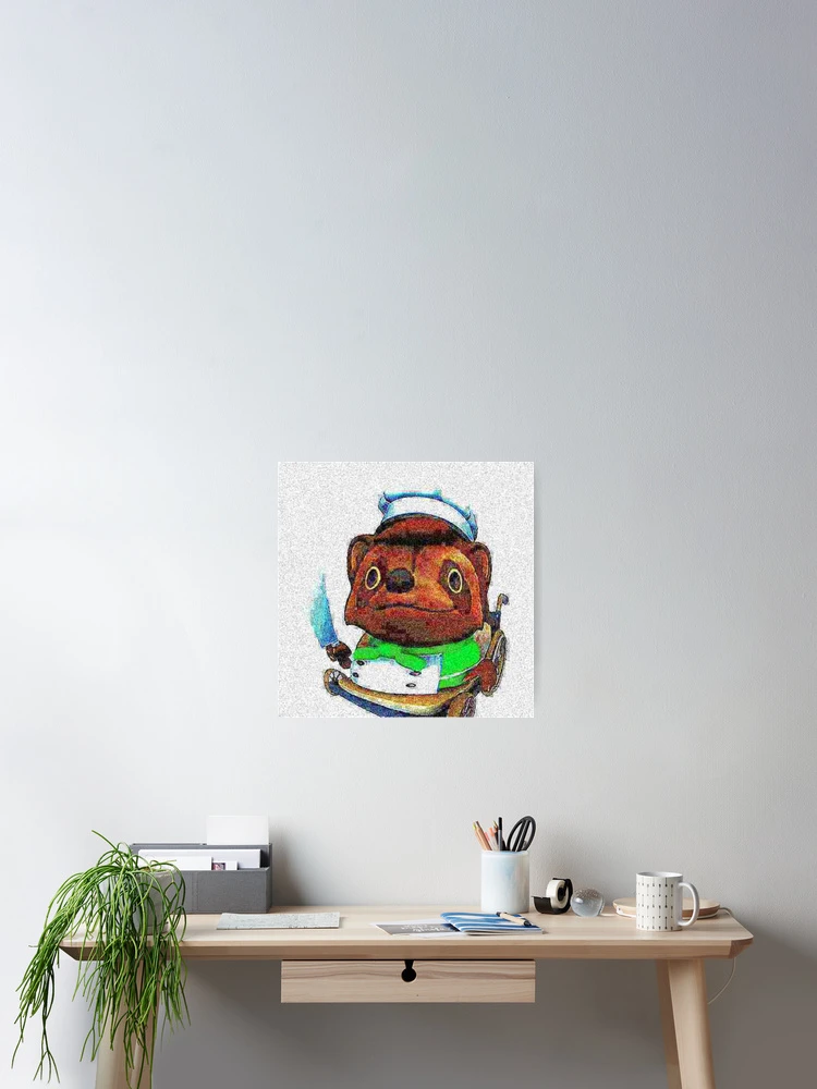 Thumbnail 2 of 3, Poster, Overcooked Raccon Deepfry designed and sold by danisio.
