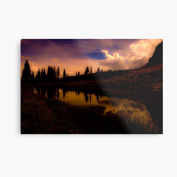 "lest the whole world be smitten" Metal Print
