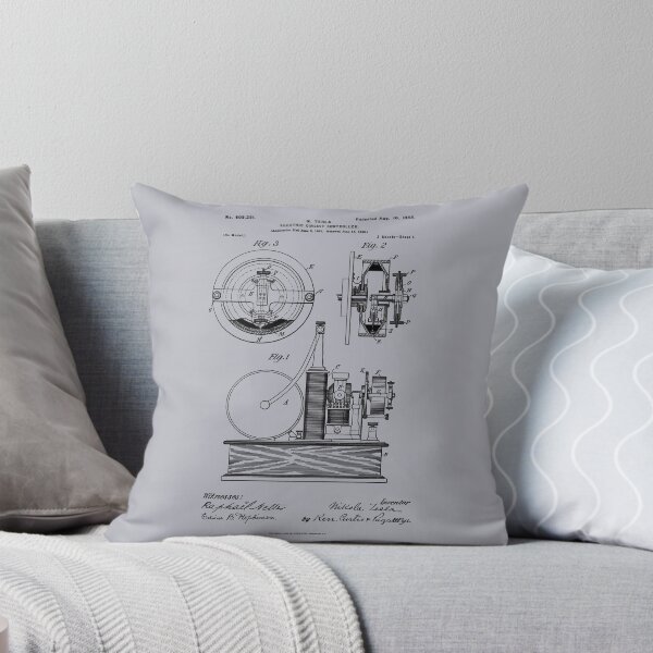 Item preview, Nikola Tesla Patent 1898 Electrical Circuit Controller designed and sold by MadebyDesign.