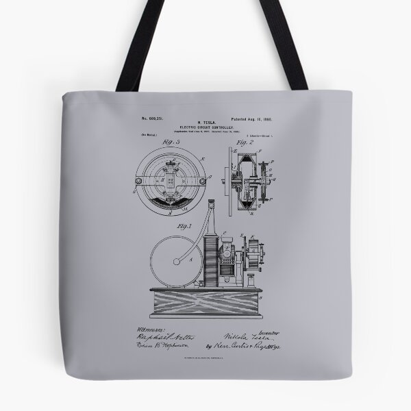 Item preview, Nikola Tesla Patent 1898 Electrical Circuit Controller designed and sold by MadebyDesign.