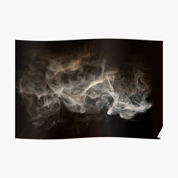 Hookah Smoke Poster
