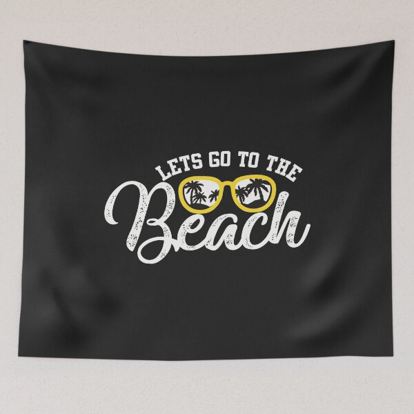 Item preview, lets go to the beach white designed and sold by hadleydesigns.