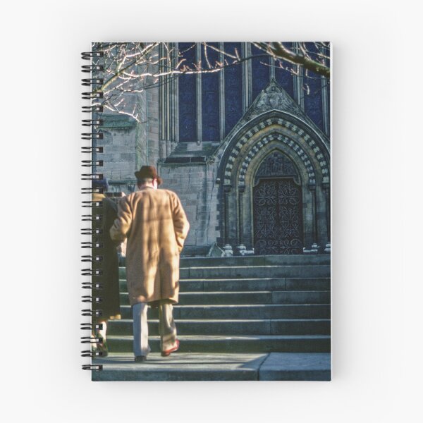 Item preview, Worshippers going to Worcester Cathedral England 198012260010 designed and sold by Fred Mitchell.