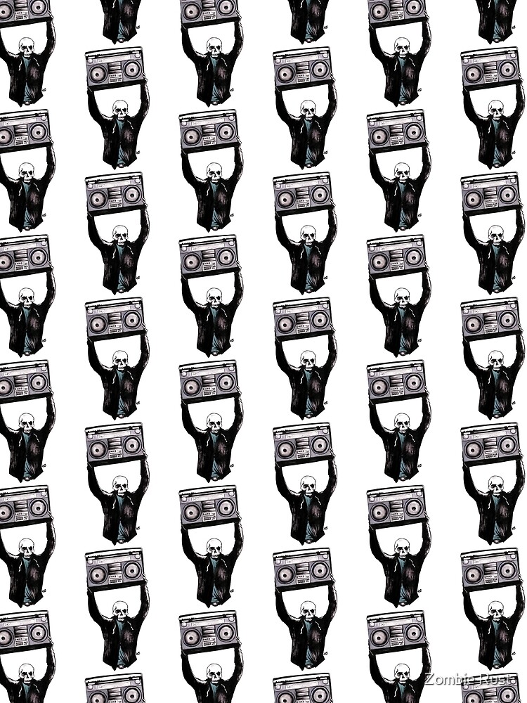 Thumbnail 3 of 3, Scarf, Boombox designed and sold by RUST2.