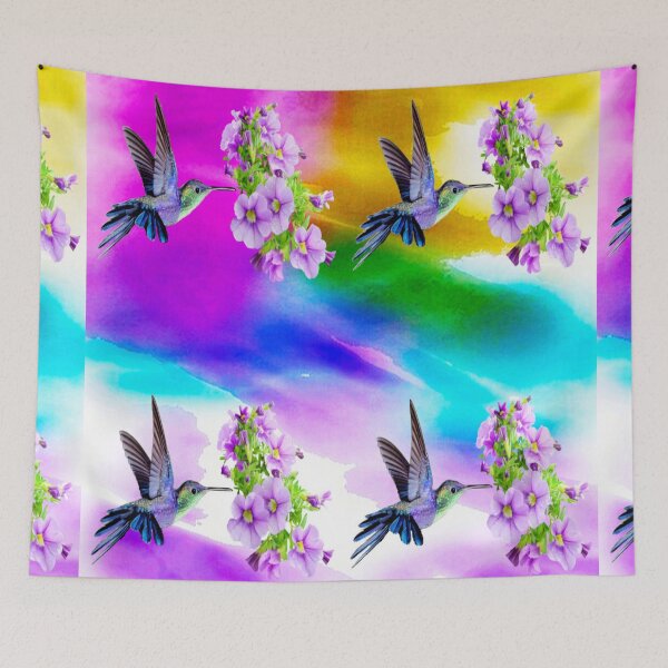 Item preview, Hummingbirds-Precious designed and sold by Yamy Morrell Art and Design.