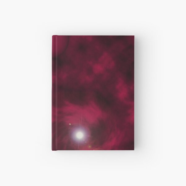 Red Space Hardcover Journal