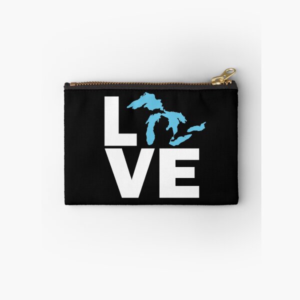 Item preview, I love Michigan Great Lakes Blue Water  designed and sold by alenaz.