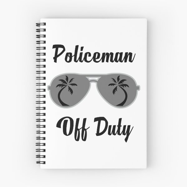 Item preview, Off Duty Policeman Funny Summer Vacation  designed and sold by Seas Wanda.
