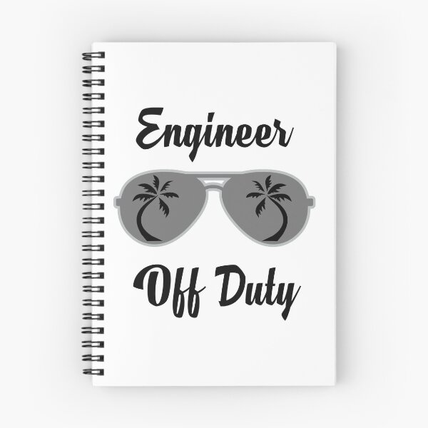Item preview, Off Duty Engineer Funny Summer Vacation  designed and sold by Seas Wanda.