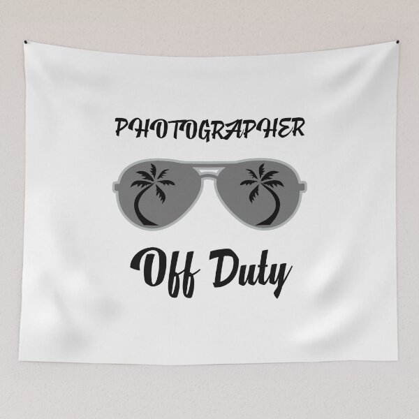 Item preview, Off Duty Photographer Funny Summer Vacation  designed and sold by Seas Wanda.