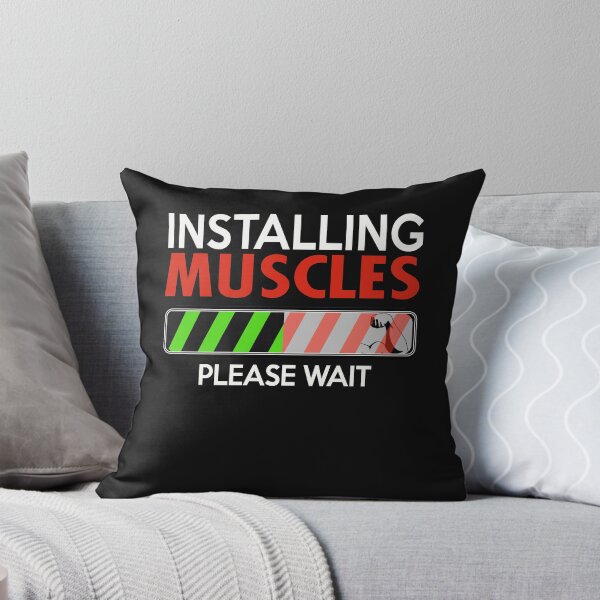 Item preview, Gym Installing Muscles. Please Wait. designed and sold by masterbones.