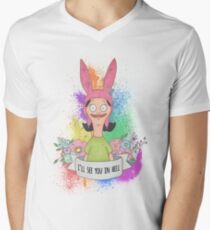Louise Belcher Men's V-Neck T-Shirt