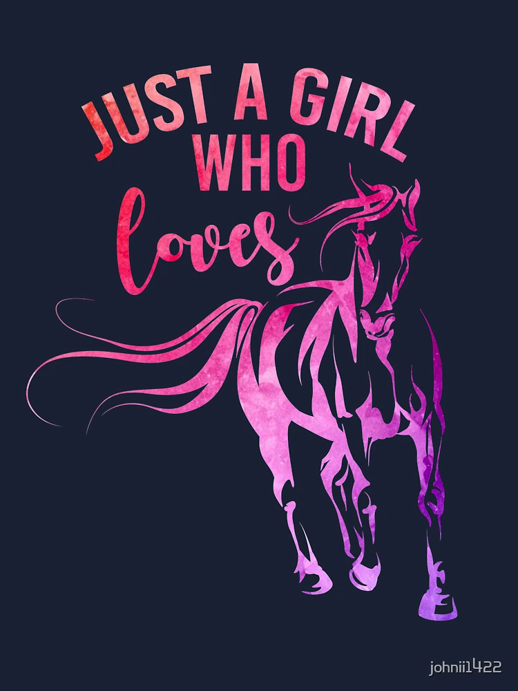 Horse Gifts For Girls 10-12 Love Riding Horse Art Board Print for Sale by  DSWShirts