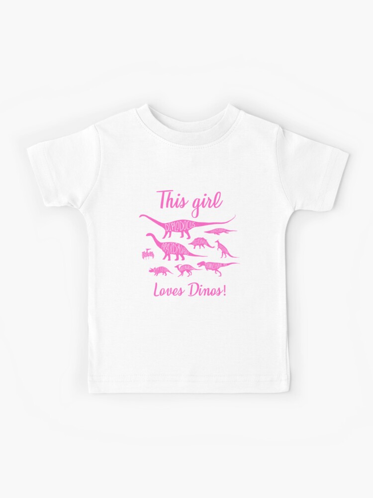 Girls Dinosaur Shirt Dinosaur Tee Kids birthday shirt Birthday Shirt for Girls Girls Birthday Shirt Birthday Shirt Girls Birthday Gift