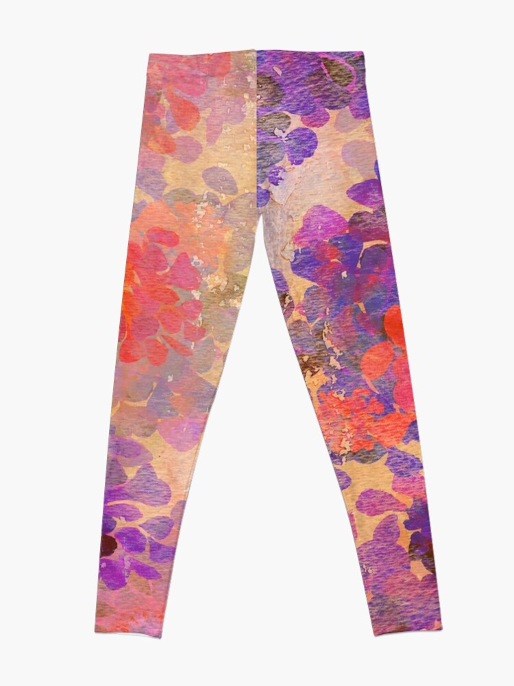 Alternate view of floral composition Leggings