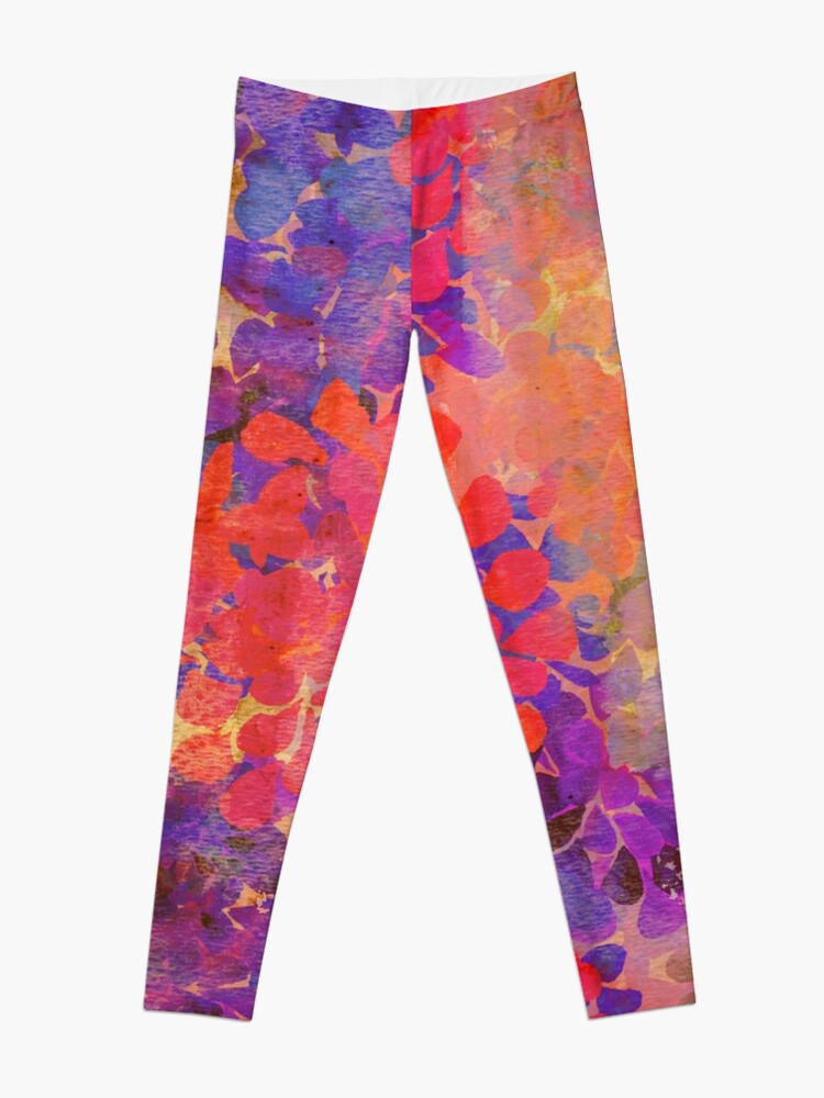 Alternate view of floral composition Leggings