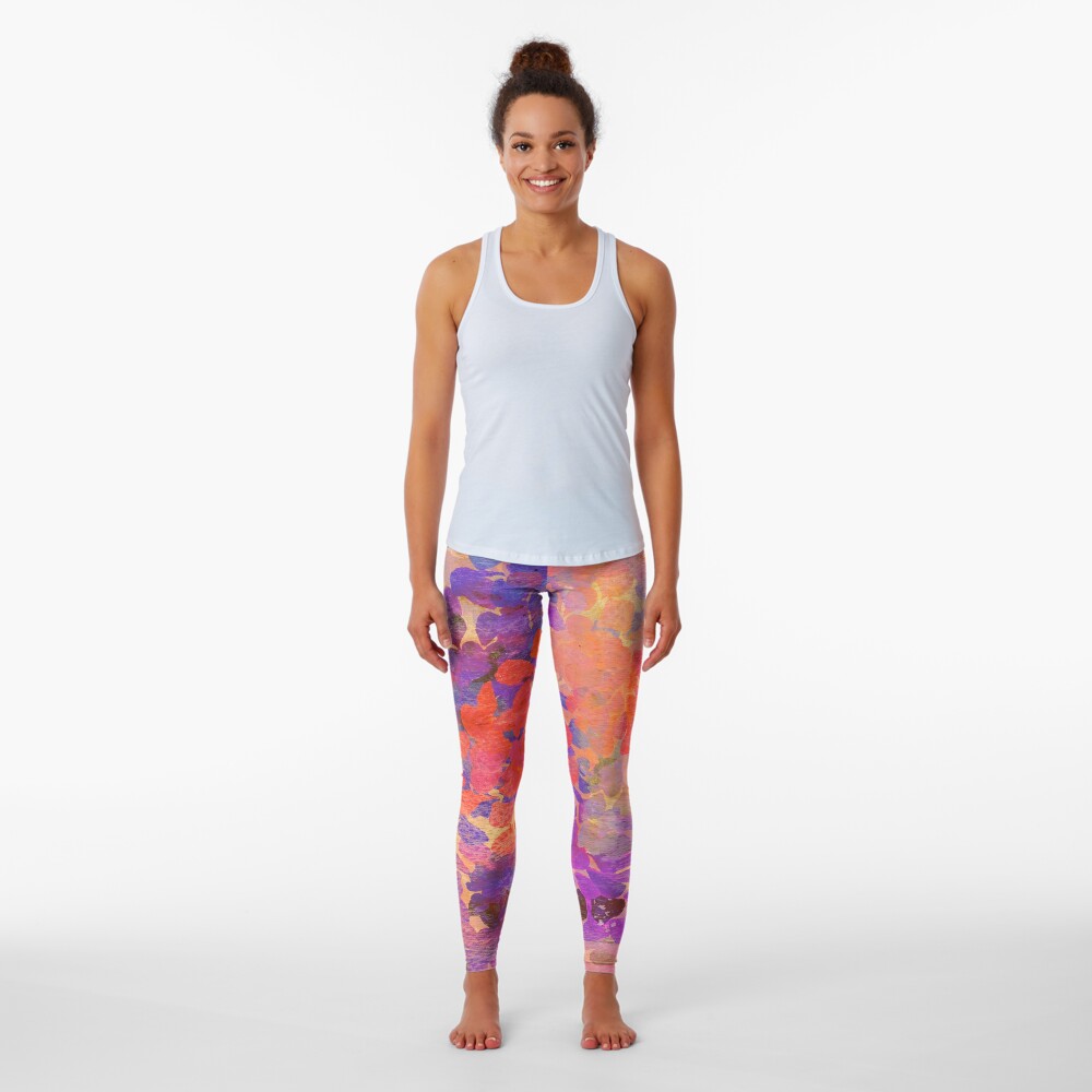 floral composition Leggings