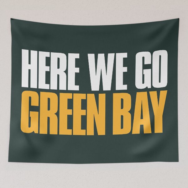Item preview, Here we go Green Bay Fan designed and sold by elhefe.