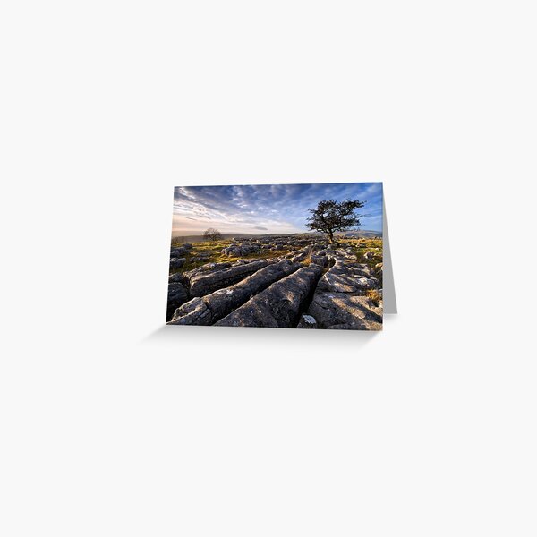 Limestone Country, Ribblesdale - The Yorkshire Dales Greeting Card