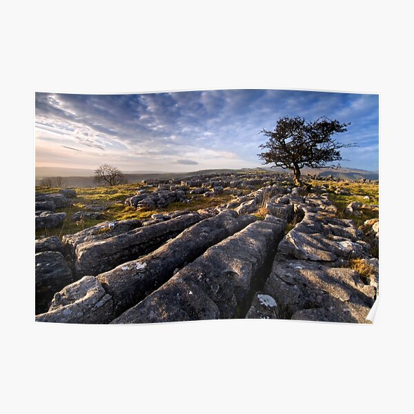 Limestone Country, Ribblesdale - The Yorkshire Dales Poster