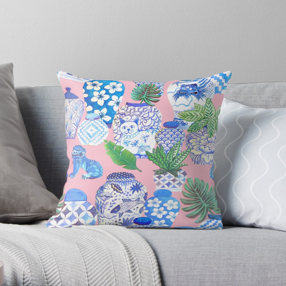 Item preview, Throw Pillow designed and sold by MagentaRose.