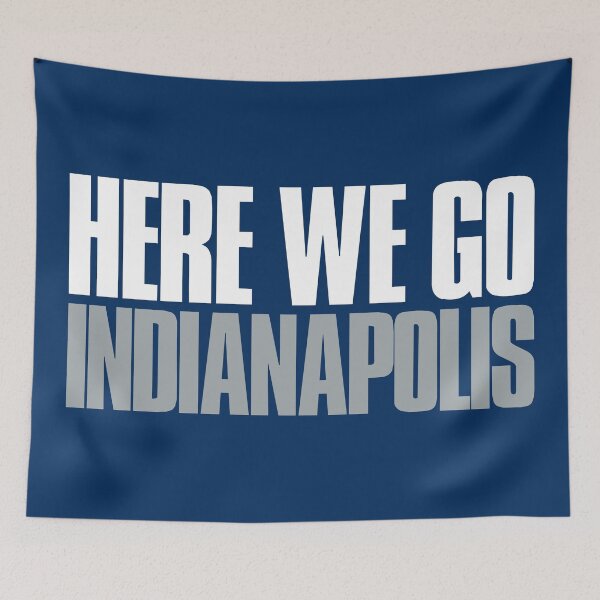Item preview, Here we go Indianapolis Fan designed and sold by elhefe.
