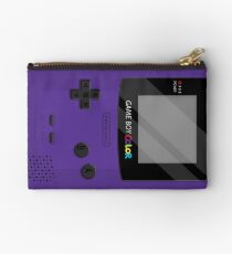 Gameboy Color 2.0 - Purple Zipper Pouch