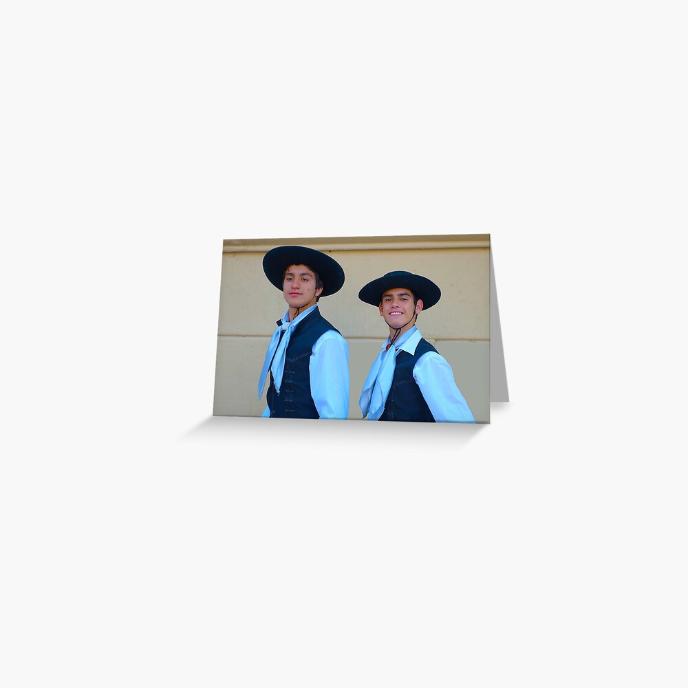 Traditional Argentinian gaucho clothing" Postcard for Sale by BrunoBeach |  Redbubble