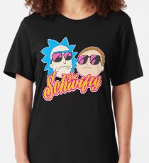 Rick And Morty : Get Schwifty Slim Fit T-Shirt