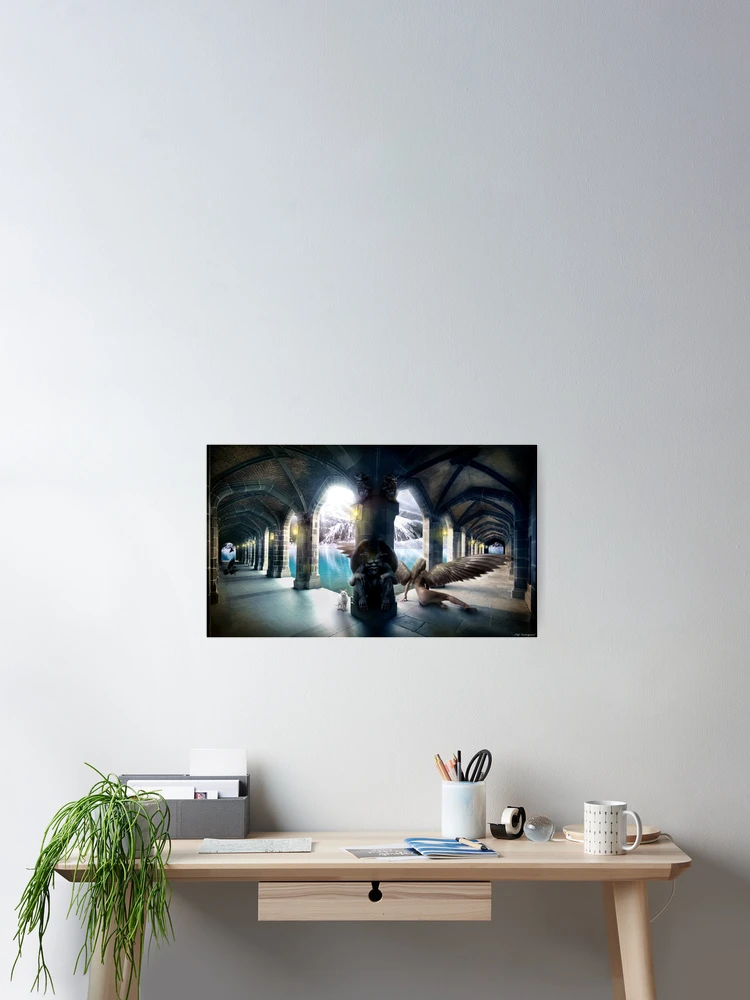 Thumbnail 2 of 3, Poster, Somewhere In Between.. designed and sold by Cliff Vestergaard.