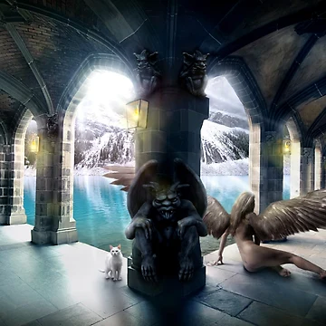 Artwork thumbnail, Somewhere In Between.. by Cliff Vestergaard