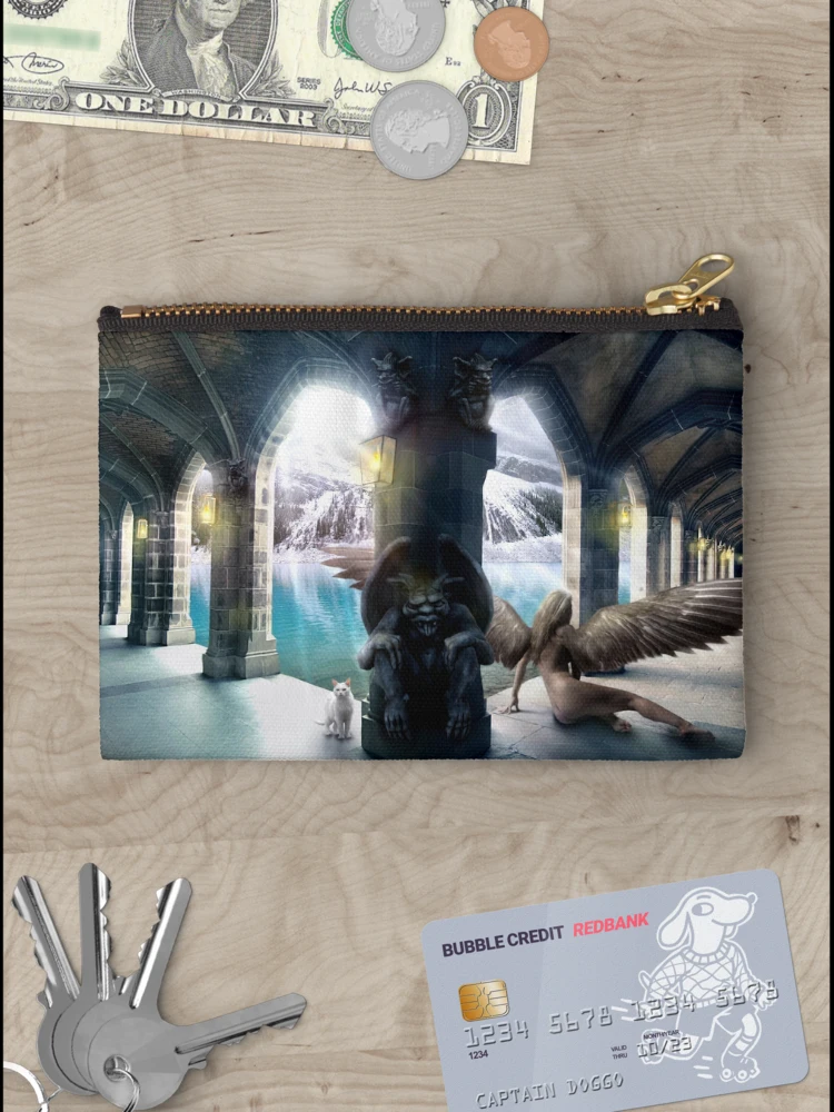 Thumbnail 3 of 4, Zipper Pouch, Somewhere In Between.. designed and sold by Cliff Vestergaard.
